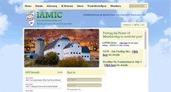 Desktop Screenshot of iamic.org